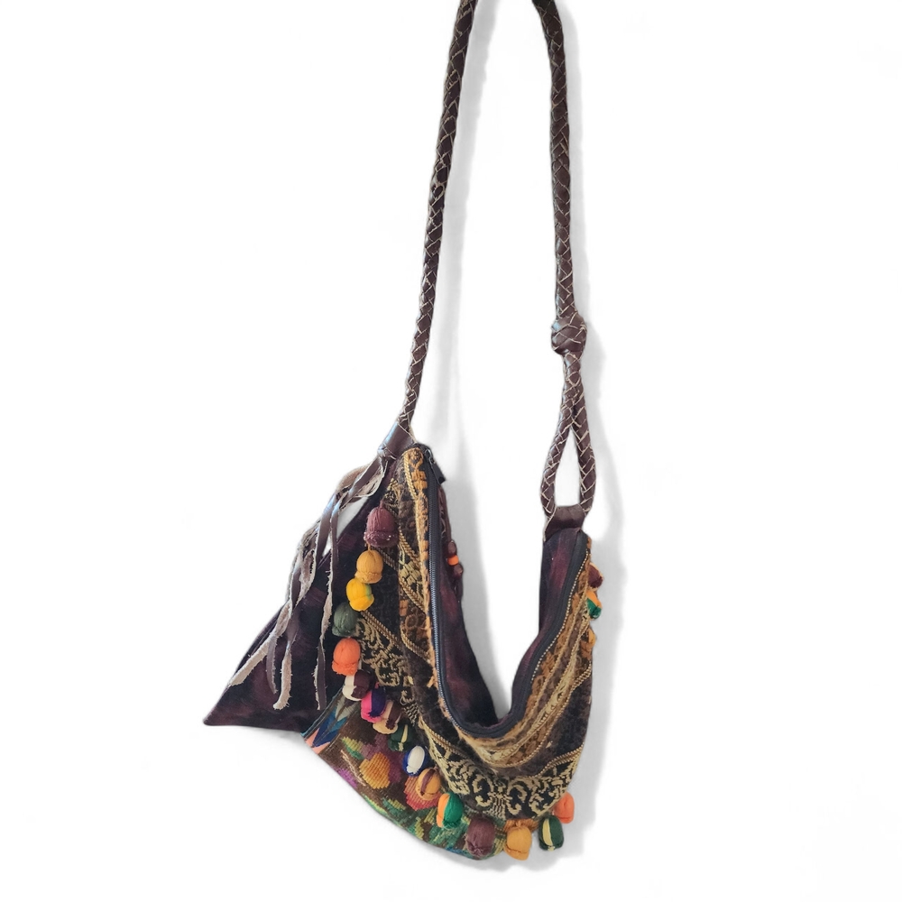 Bohemian Tan Women's Hobo Bag.